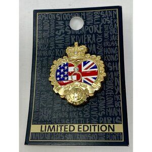 Hard Rock Cafe London 3D Royal Wedding Pin Prince Harry 19 May 2018 Limited 300